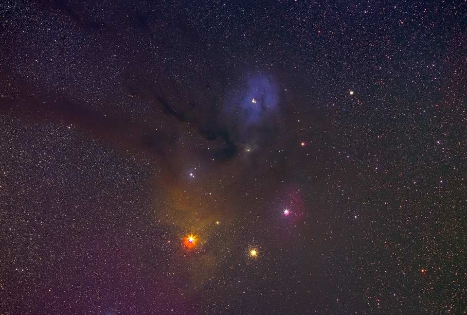 Antares / Rho Ophiuchus Region by John Aztalos 